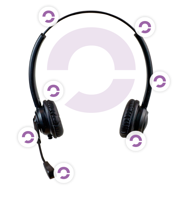 headset for call center agents